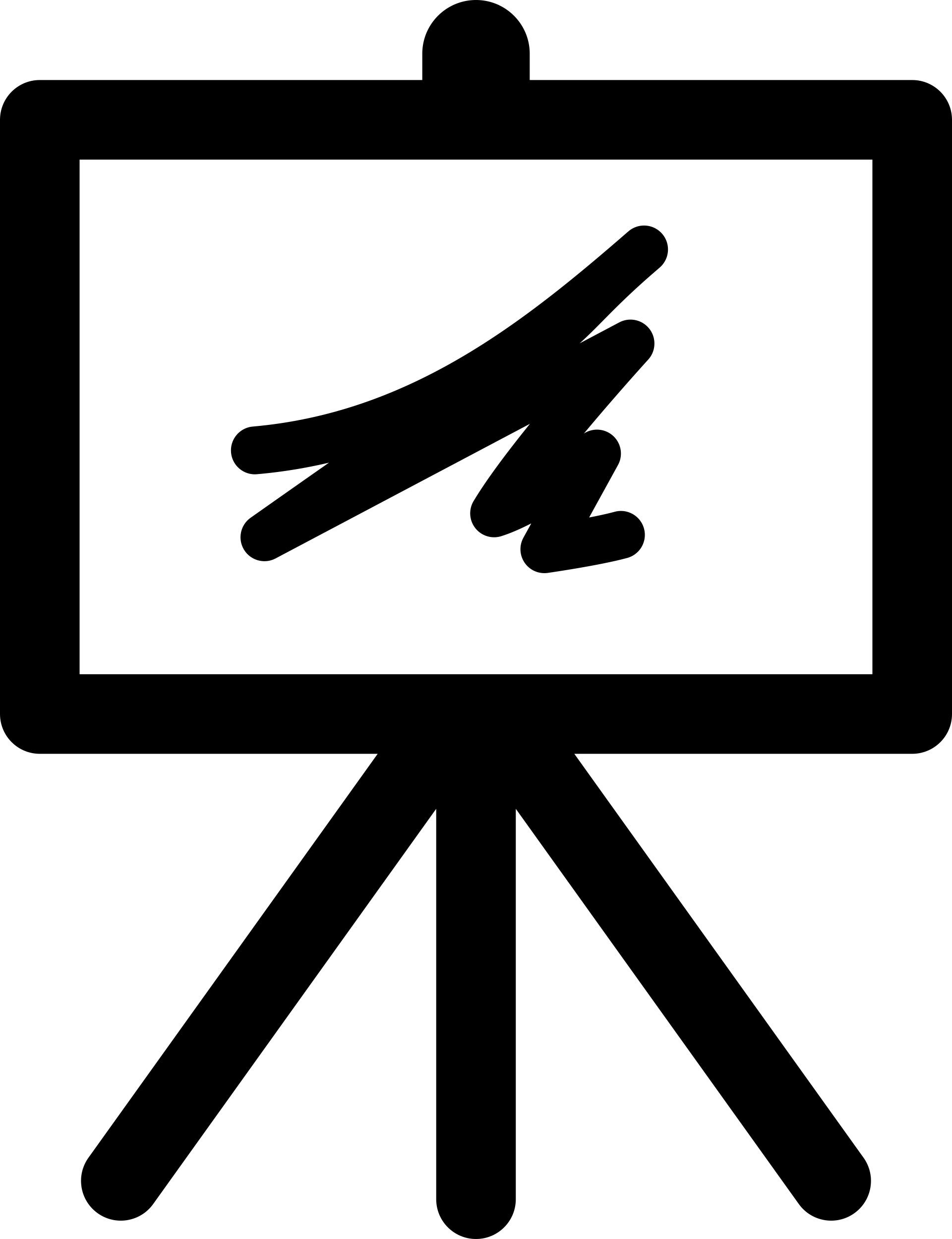 Easel For Painting Tracing Svg Vector Free Vectors